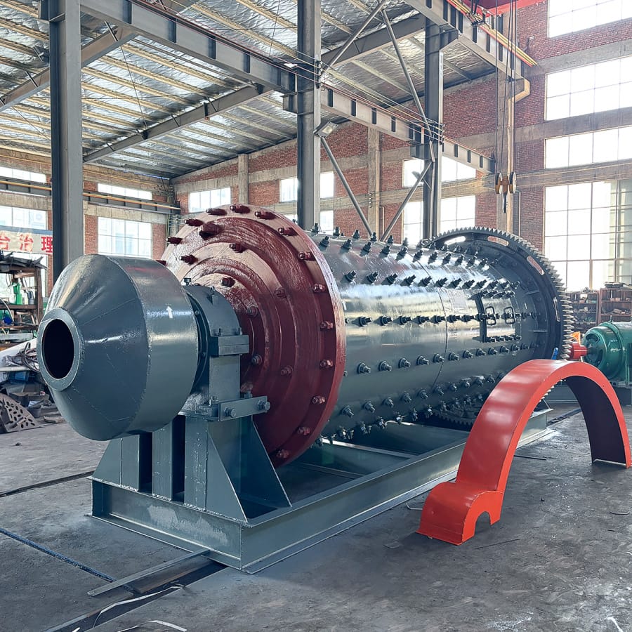 Ball mill in the workshop