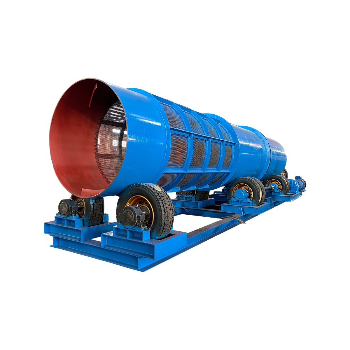 Rotary scrubber
